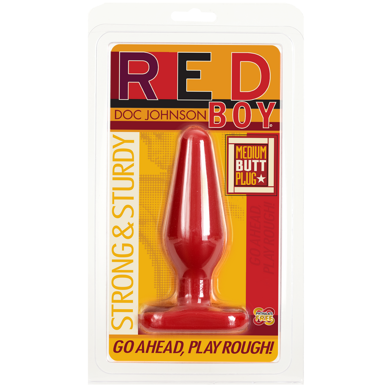 Load image into Gallery viewer, Doc Johnson Red Boy • Butt Plug

