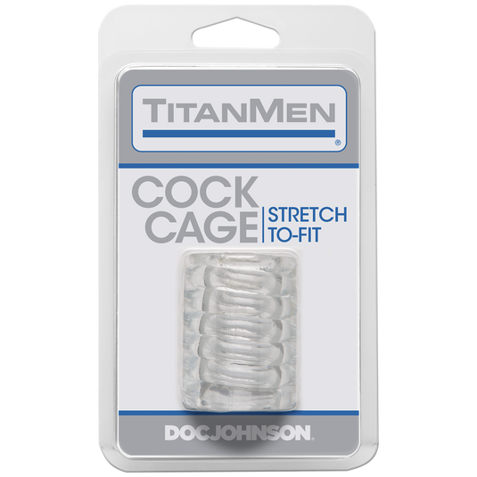 TitanMen Cock Cage • Textured Cock Sleeve