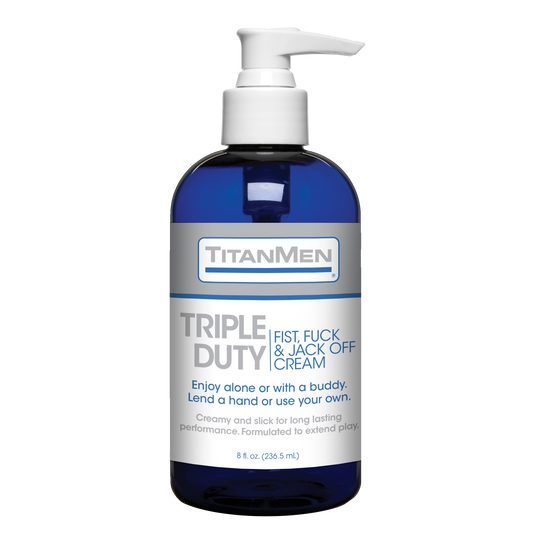 TitanMen Triple Duty Fist, F*ck & Jack Off Cream • Masturbation Cream