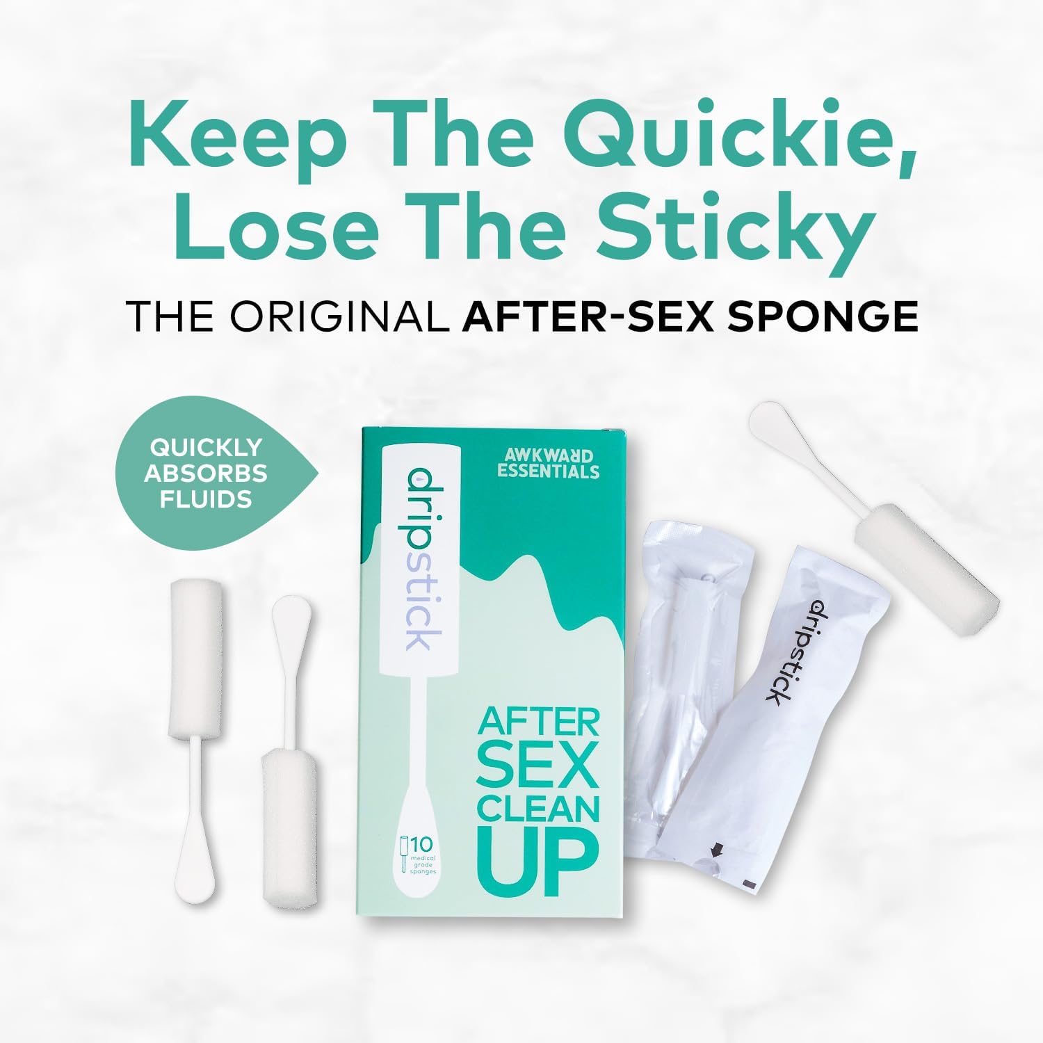 Awkward Essentials Dripstick • After-Sex Cum Sponge