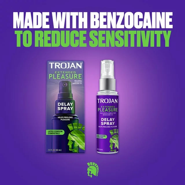 Trojan Extended Pleasure • Male Desensitizer Spray