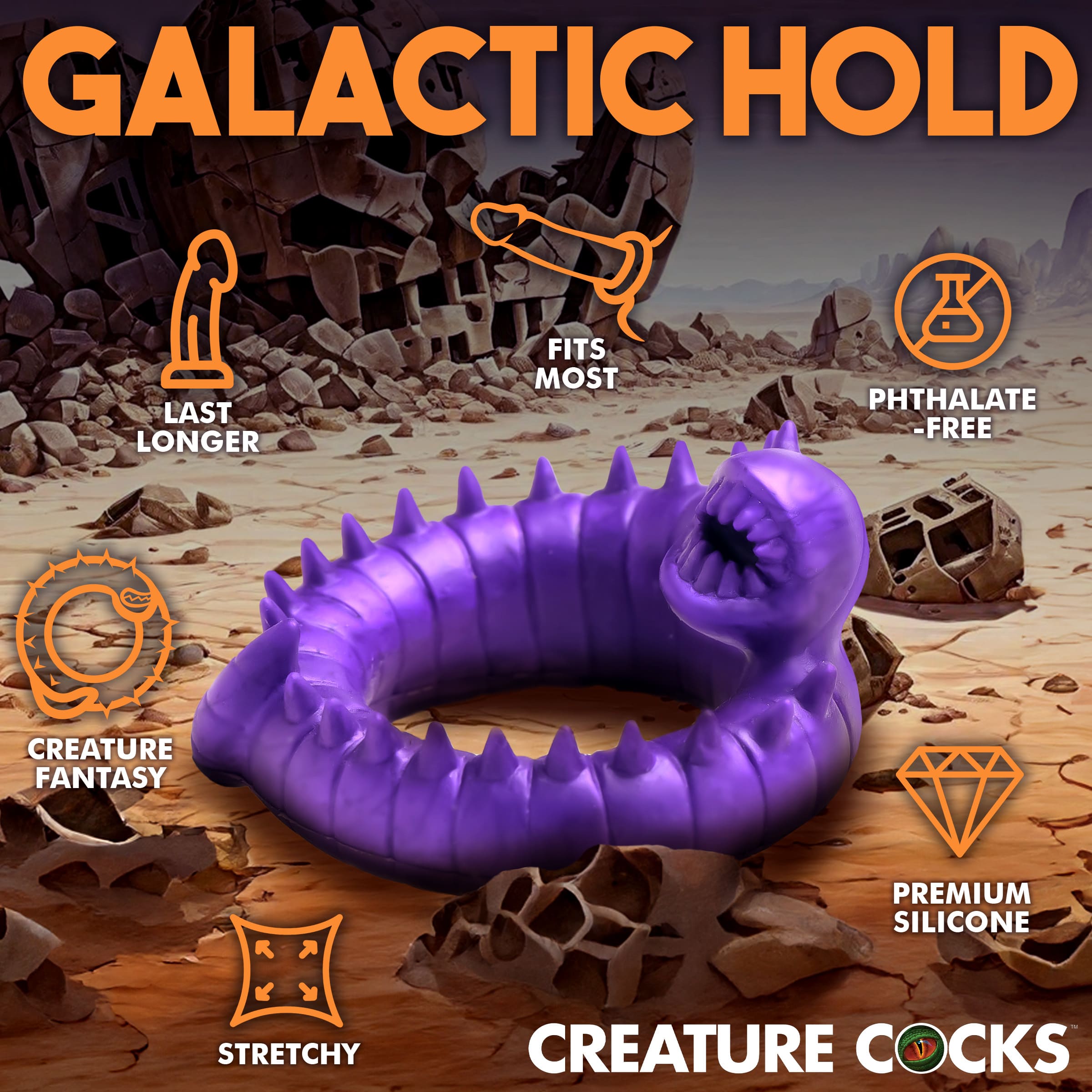 Creature Cock Mythical Rings • Silicone Penis Ring