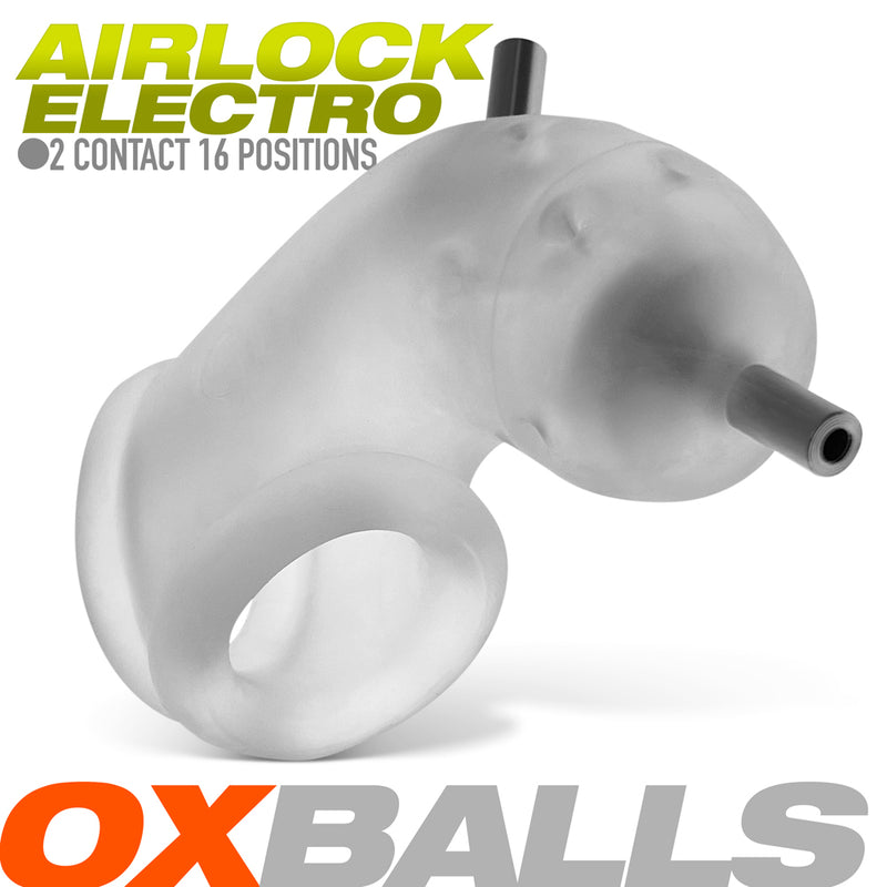 Load image into Gallery viewer, Oxballs Airlock • TPR+Silicone Chastity Cage
