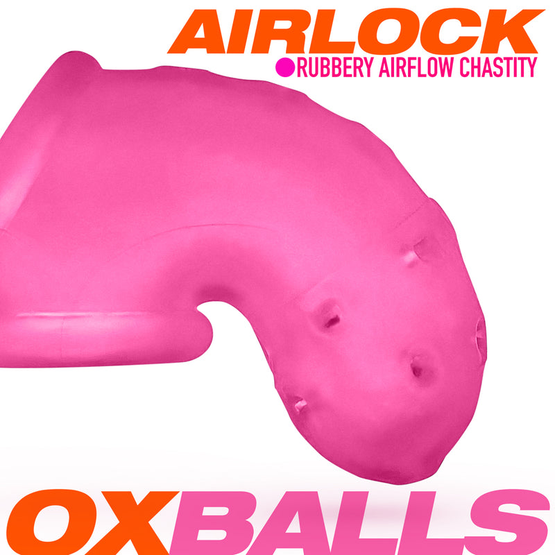 Load image into Gallery viewer, Oxballs Airlock • TPR+Silicone Chastity Cage
