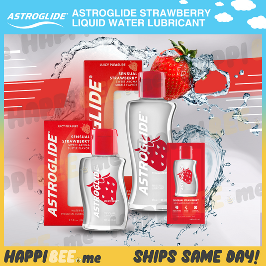 Astroglide Strawberry Liquid • Water Lubricant