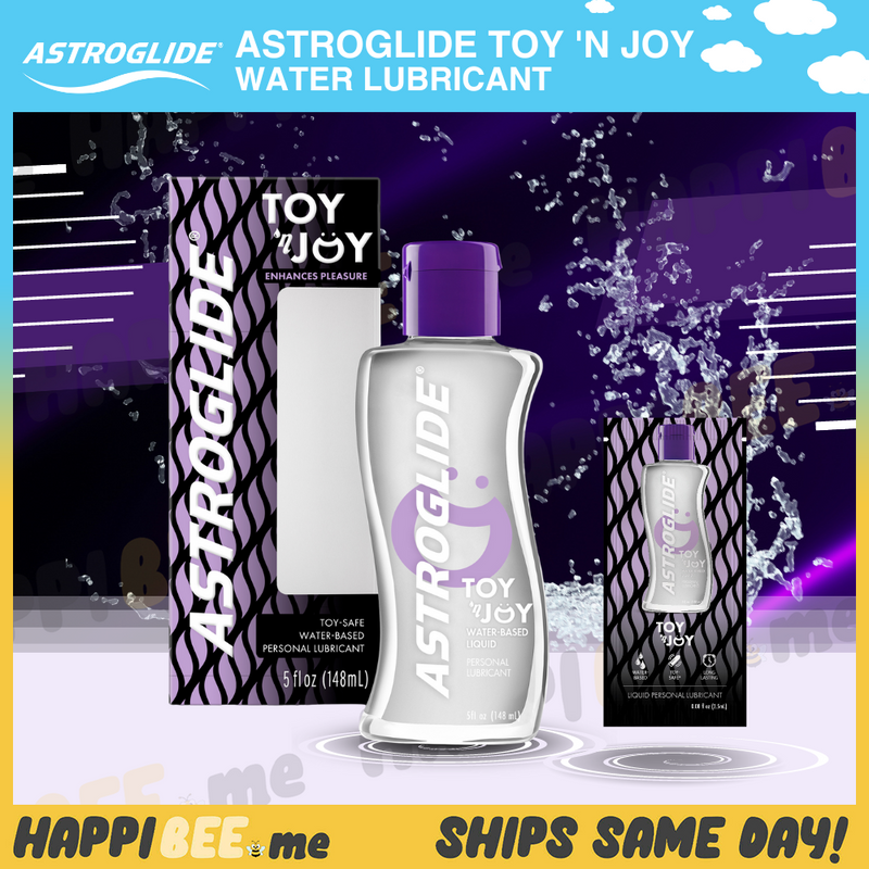 Load image into Gallery viewer, Astroglide Toy ‘n Joy Liquid • Water Lubricant
