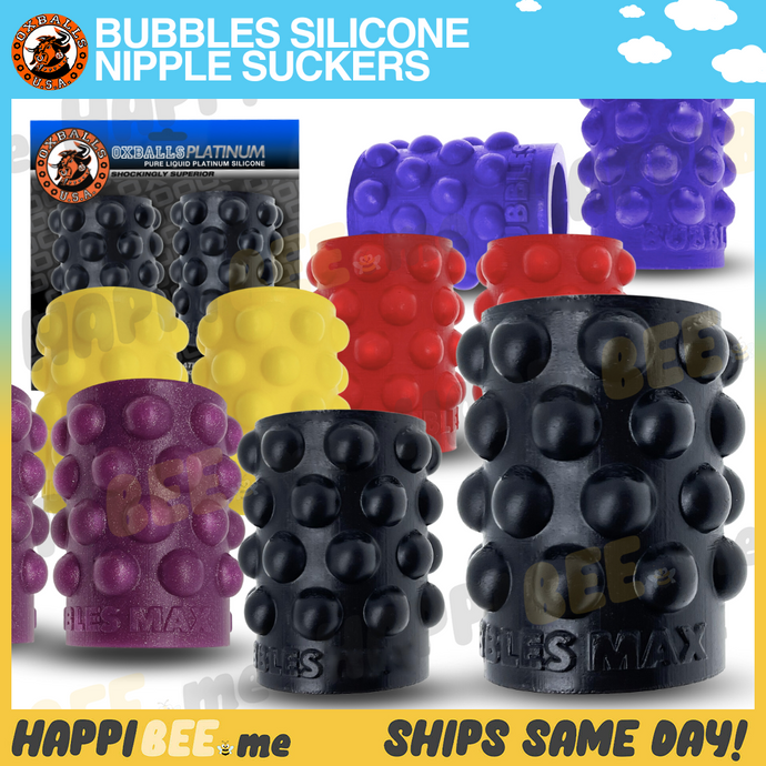 Oxballs Bubbles • Silicone Nipple Suckers