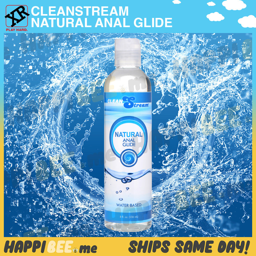 CleanStream Natural Anal Glide • Water Lubricant