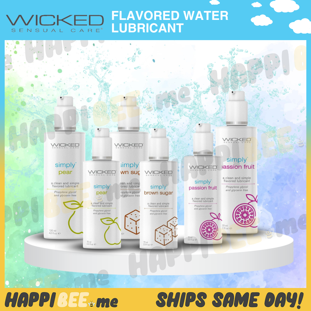 Wicked Simply Aqua Flavored • Water Lubricant