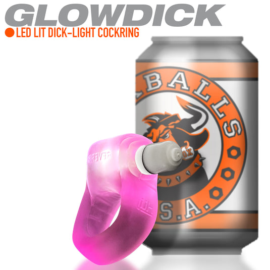 Oxballs GLOWDICK • TPR+Silicone LED Cock Ring