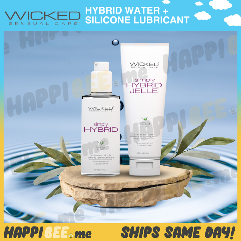 Load image into Gallery viewer, Wicked Simply Hybrid • (Water + Silicone) Lubricant
