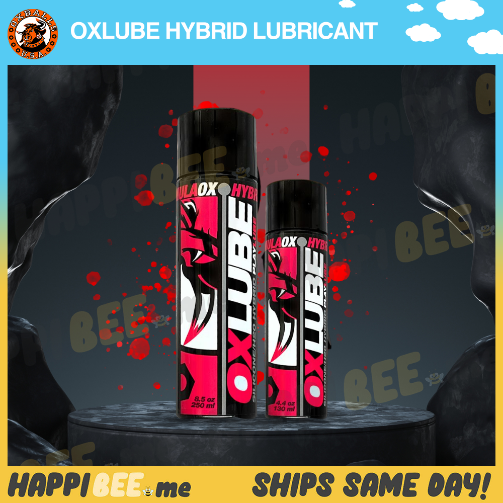 OXBALLS OXLUBE • Hybrid (Silicone + Water) Lubricant