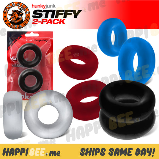 Hunkyjunk Stiffy • TPR+Silicone Cock Ring