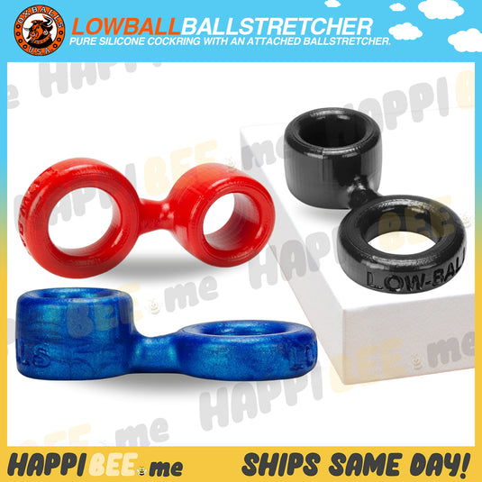 Oxballs Lowball • Silicone Ball Stretcher + Cock Ring