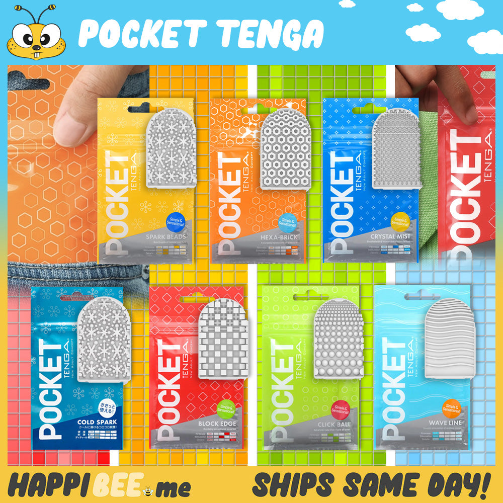 Pocket TENGA • 360° Textured Stroker