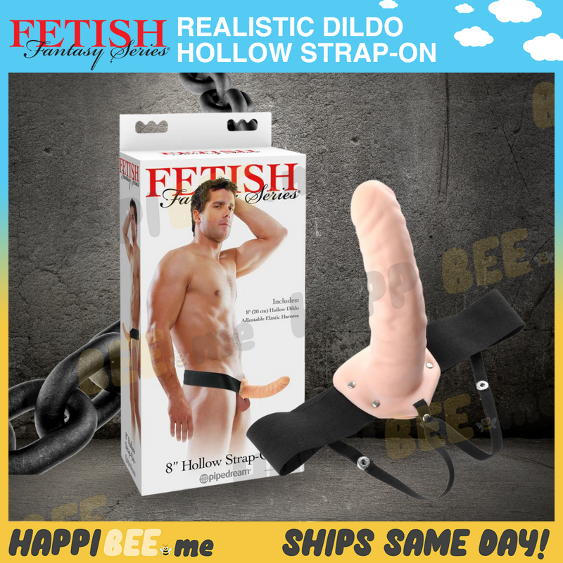 Load image into Gallery viewer, Fetish Fantasy Hollow Strap On Harness • Realistic Dildo
