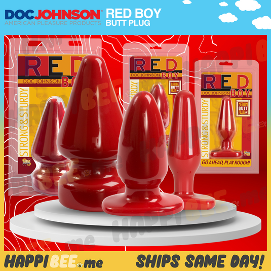 Doc Johnson Red Boy • Butt Plug