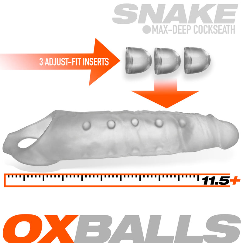 Load image into Gallery viewer, Oxballs Snake Max-Deep • Cock Sheath + Extender
