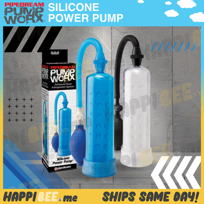 Pump Worx Power Pump (Silicone) • Penis Pump