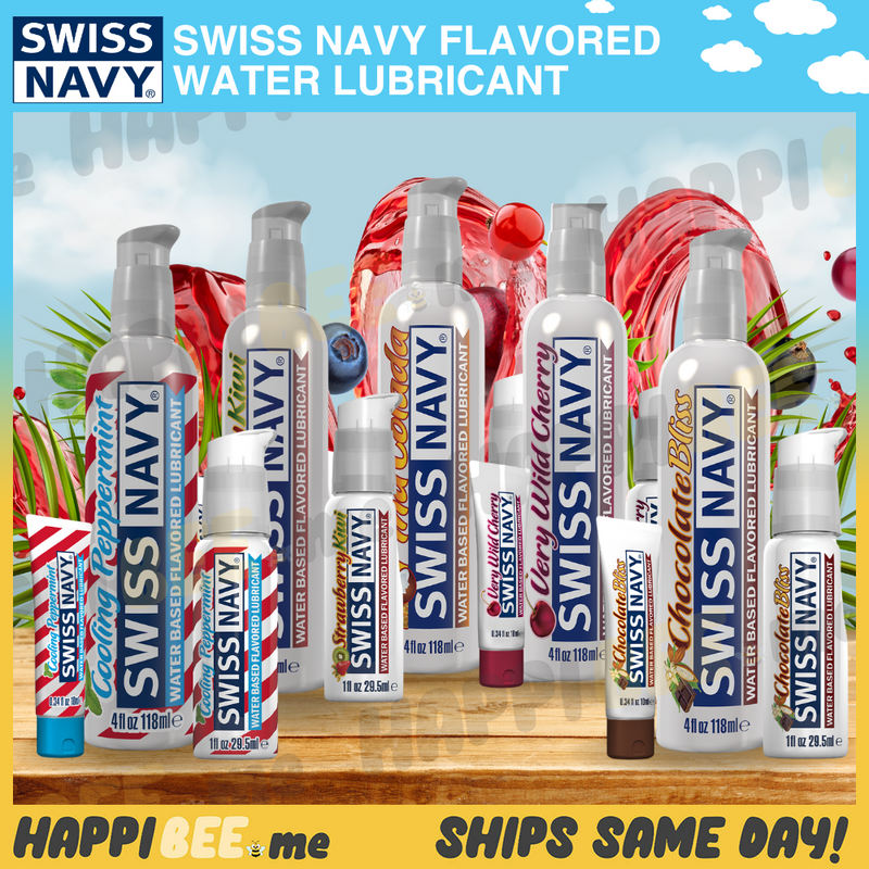 Load image into Gallery viewer, Swiss Navy Flavored • Edible Water Lubricant
