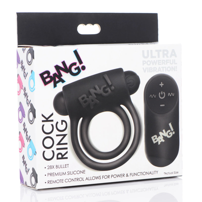 Load image into Gallery viewer, Bang! 28X Remote Control • Vibrating Cock Ring
