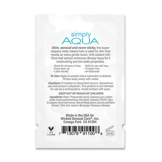 Wicked Simply Aqua • Water Lubricant