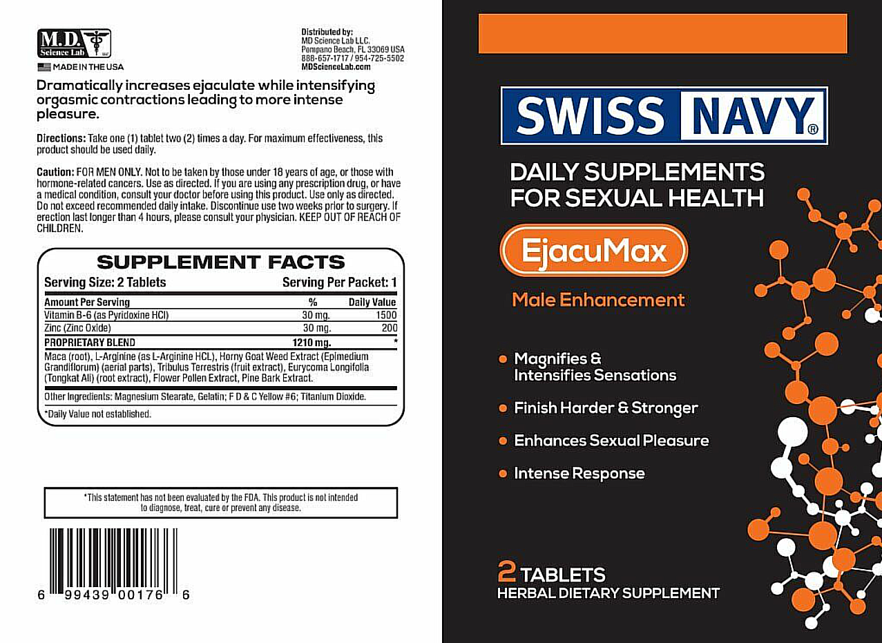 Swiss Navy Ejacumax • Male Supplement