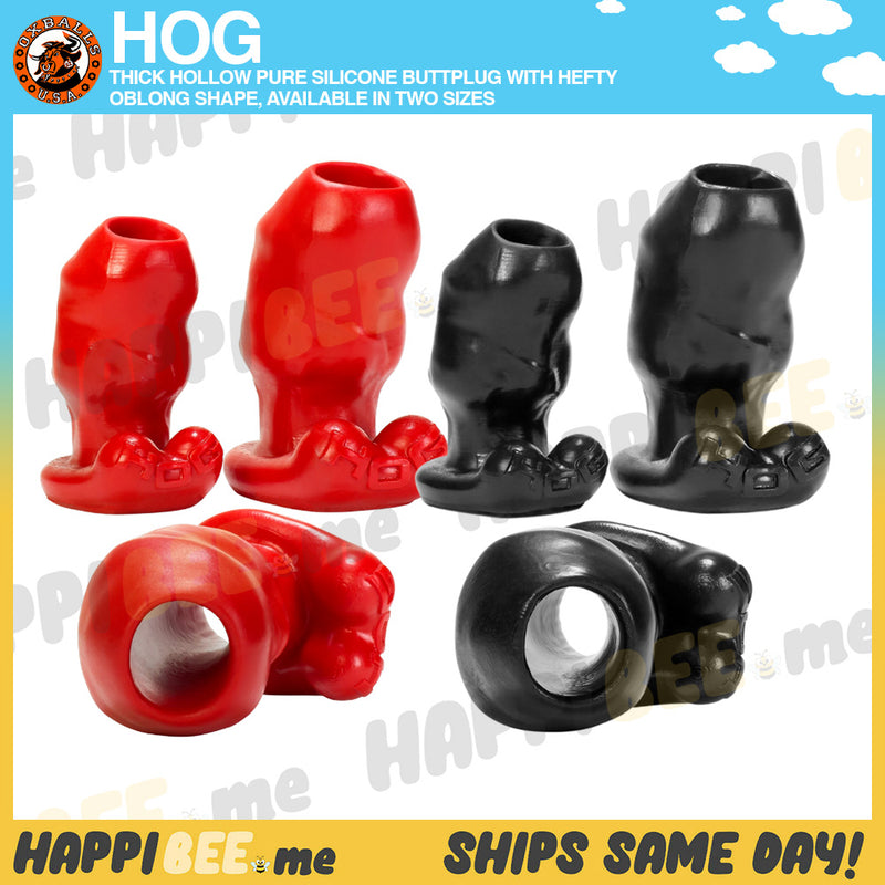Load image into Gallery viewer, Oxballs Hog • Hollow Silicone Butt Plug
