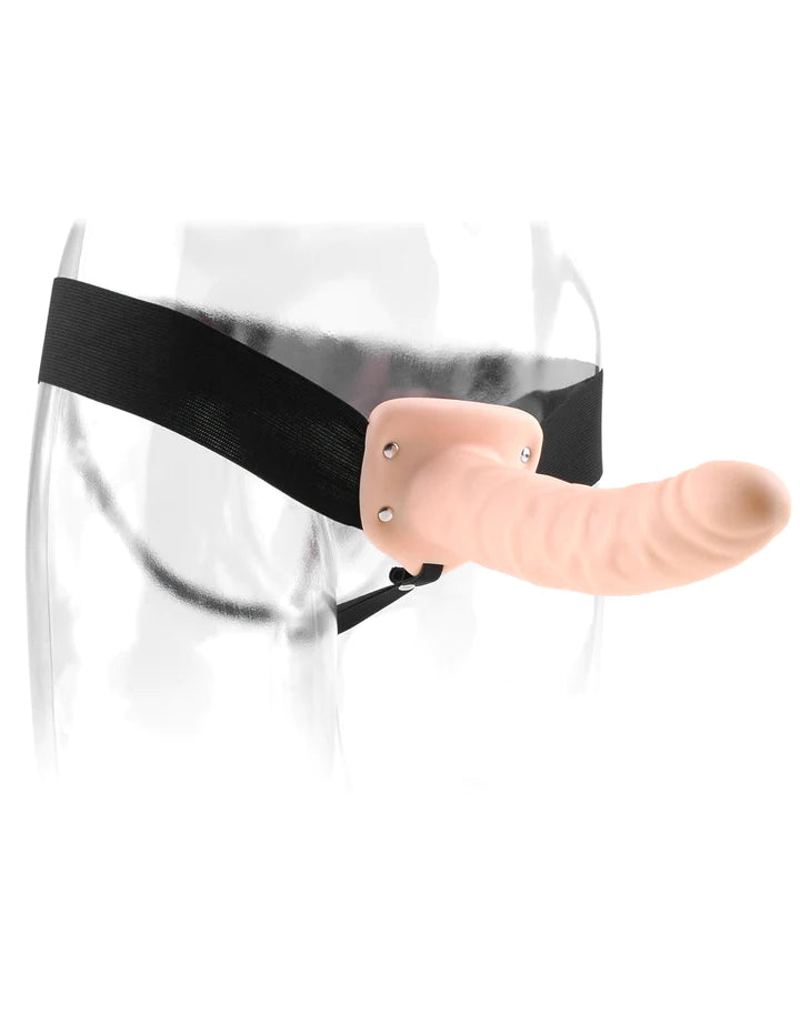Load image into Gallery viewer, Fetish Fantasy Hollow Strap On Harness • Realistic Dildo
