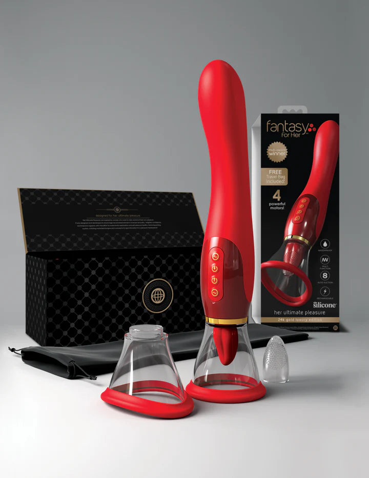 Load image into Gallery viewer, Fantasy For Her Ultimate Pleasure • Dual Vibrator
