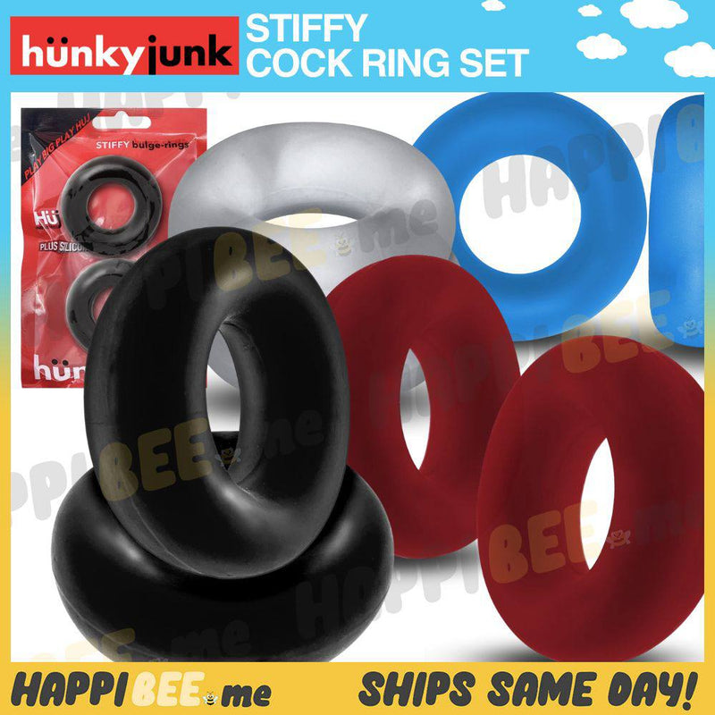 Load image into Gallery viewer, Hunkyjunk Stiffy • TPR+Silicone Cock Ring
