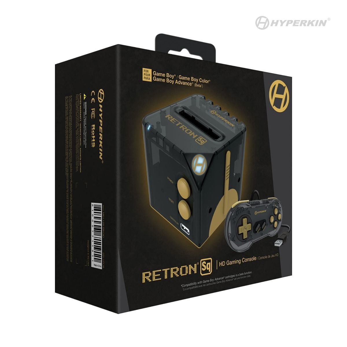 Hyperkin RetroN Sq • (Nintendo Game Boy / Advance / Color) Gaming Console