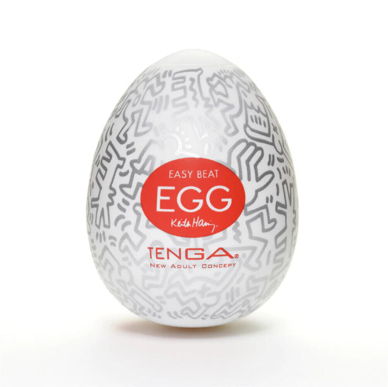 Load image into Gallery viewer, TENGA Egg (Keith Haring) • 360° Textured Stroker
