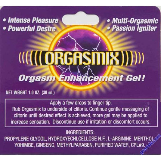 Orgasmix • Arousal Gel