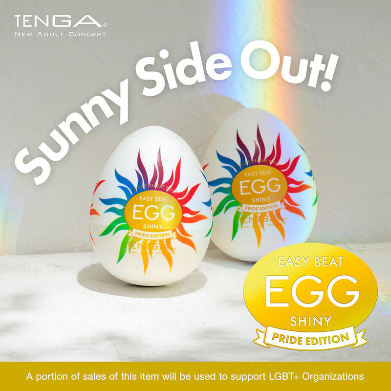Load image into Gallery viewer, TENGA Egg Shiny (Pride Edition) • 360° Textured Stroker
