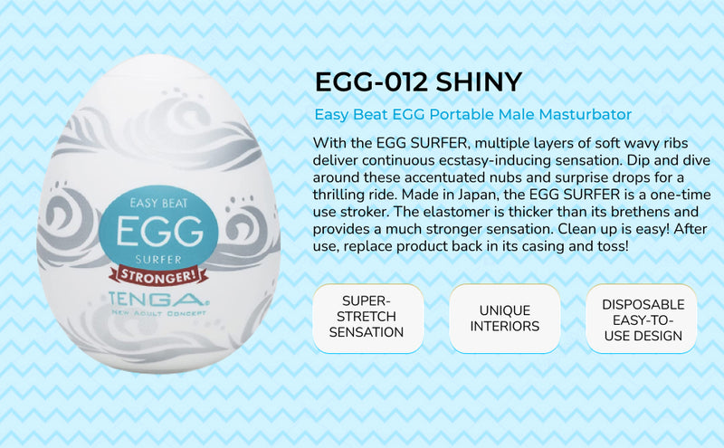 Load image into Gallery viewer, TENGA Egg (Hard Boiled) • 360° Textured Stroker
