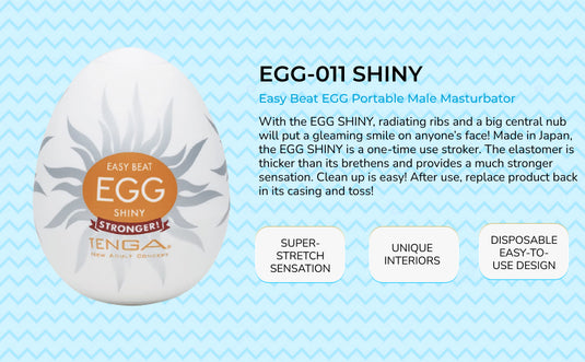 TENGA Egg (Hard Boiled) • 360° Textured Stroker
