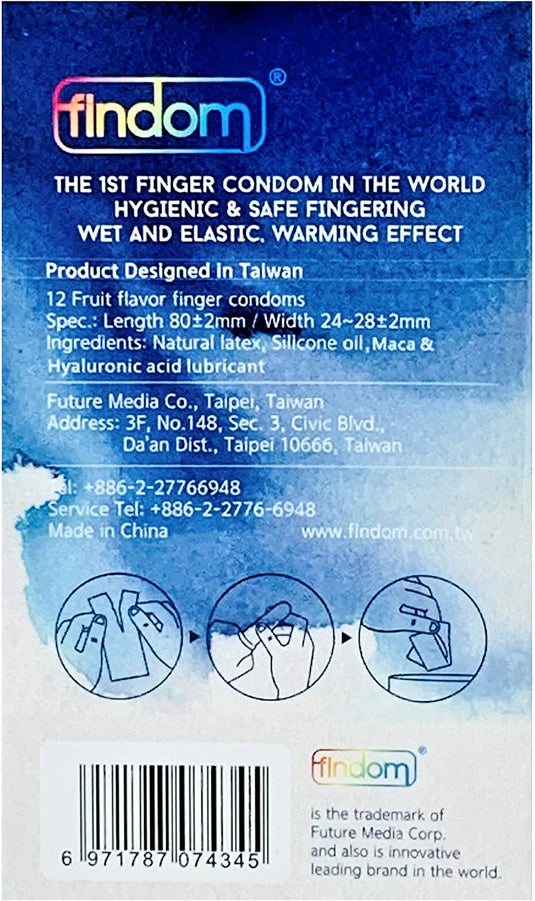 Findom Hyaluronic Acid • Latex Finger Condom