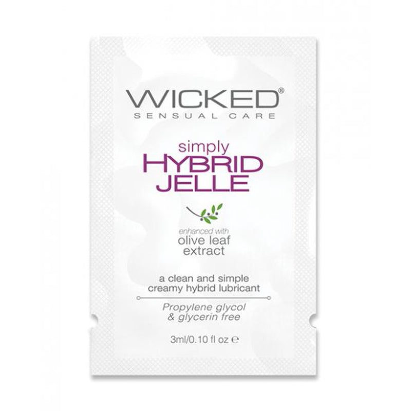 Load image into Gallery viewer, Wicked Simply Hybrid Jelle • (Water + Silicone) Lubricant
