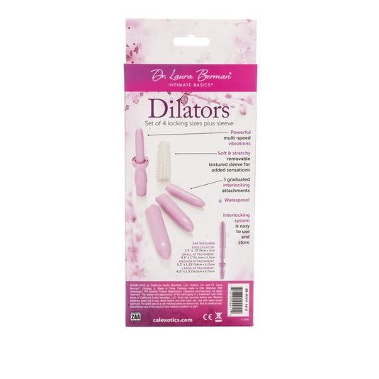 CalExotics Dr. Laura Berman (Intimate Basics Kit) • 4-Piece Dilator Kit
