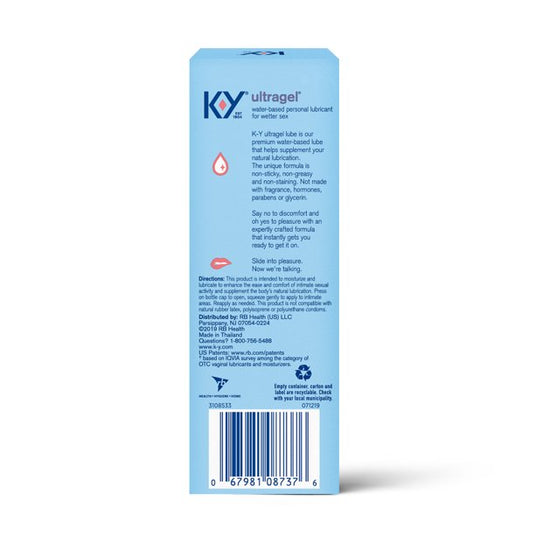 K-Y Ultragel • Premium Water Lubricant