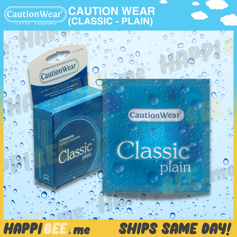 Load image into Gallery viewer, CautionWear Classic (Plain) • Latex Condom
