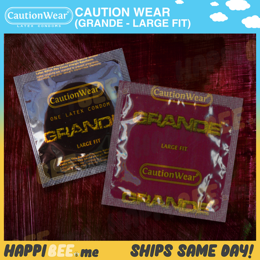 CautionWear Grande (Extra-Large) • Latex Condom