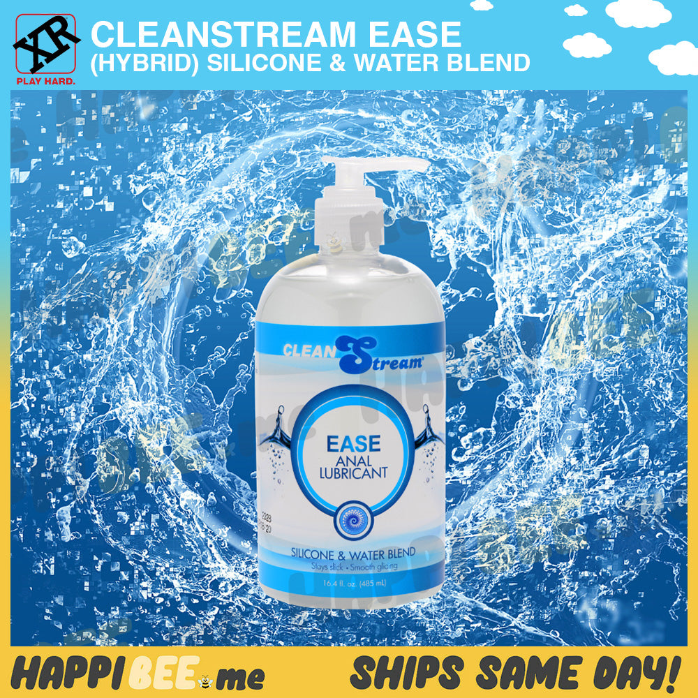 CleanStream Ease • Hybrid Silicone + Water Lubricant