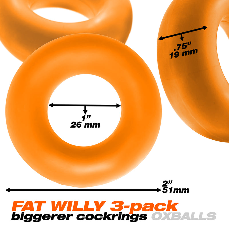 Load image into Gallery viewer, Oxballs Fat Willy Rings • Cock Ring
