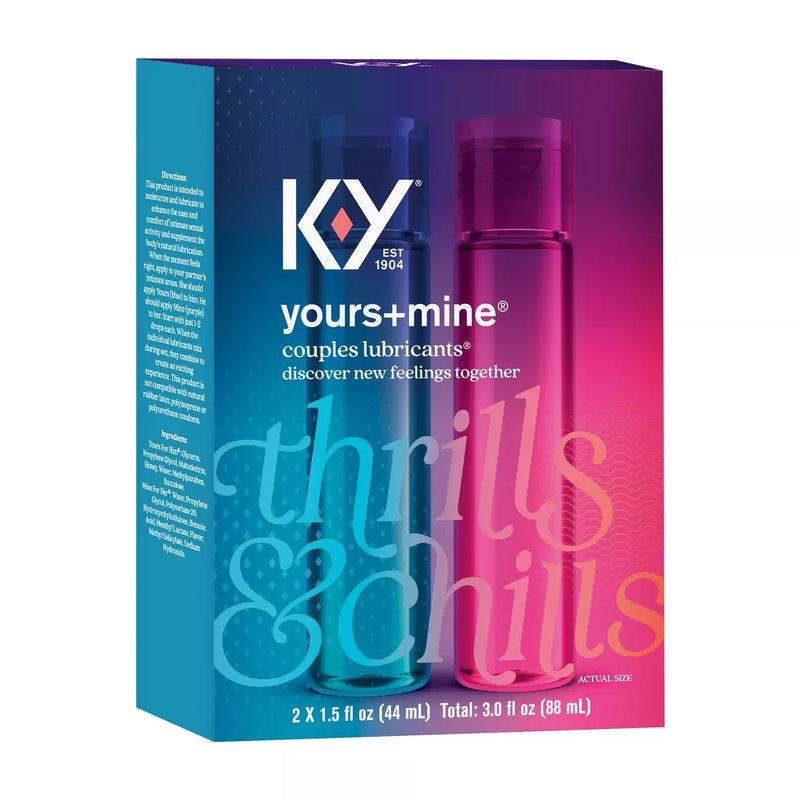 Load image into Gallery viewer, K-Y Yours + Mine • Couples Water Lubricant
