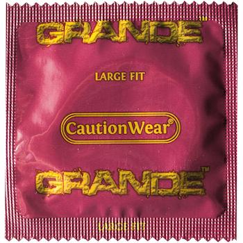 CautionWear Grande (Extra-Large) • Latex Condom