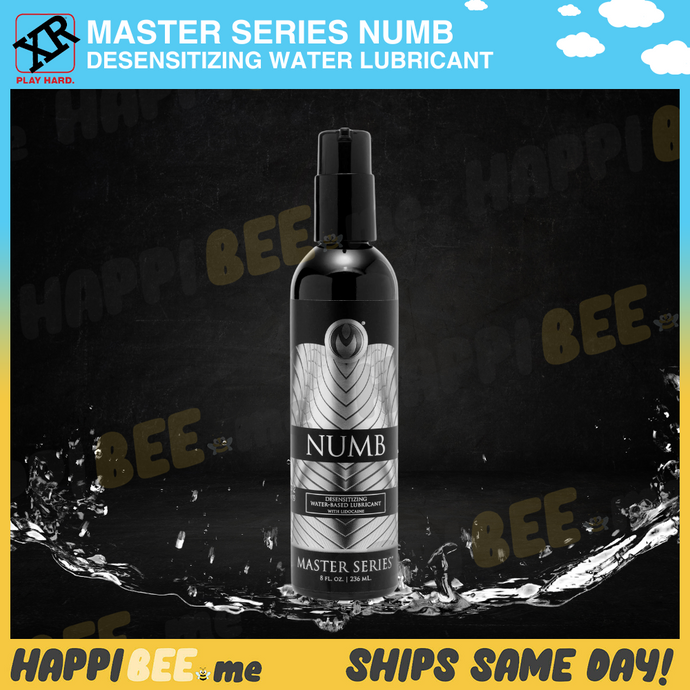 Master Series Numb Anal Desensitizer • Water Lubricant