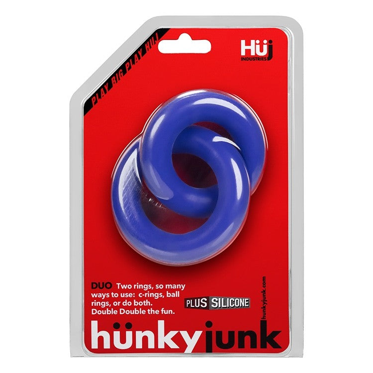 Load image into Gallery viewer, HunkyJunk Duo • TPR+Silicone Cock Ring
