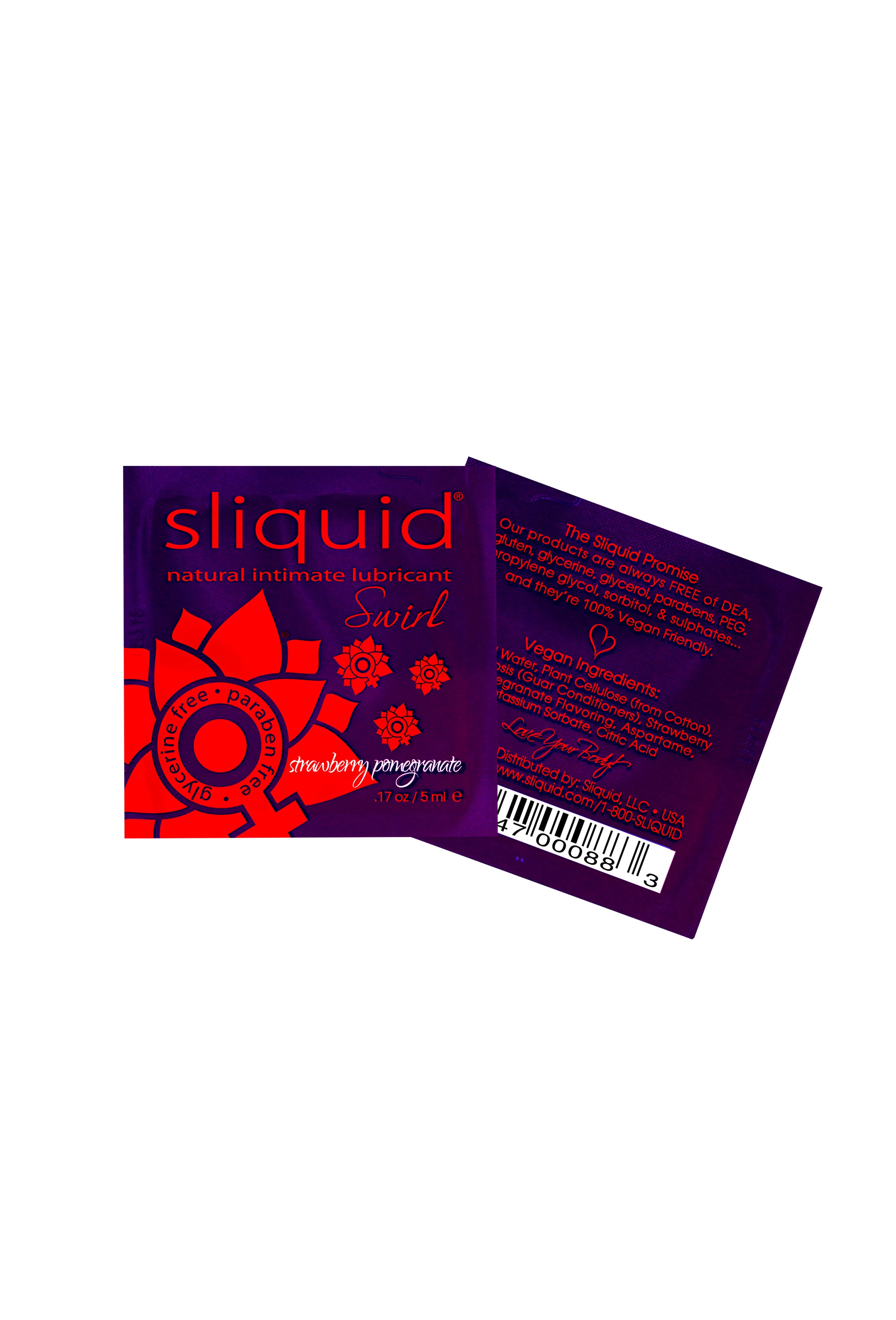 Sliquid Naturals Swirl • Flavored Water Lubricant